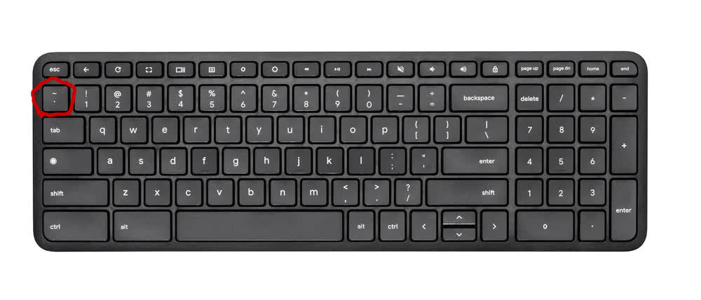 backtick/grave accent (U+0060)